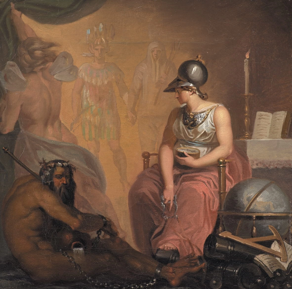 Allegoria della rinascita dell'apprendimento - Statens Museum for Kunst